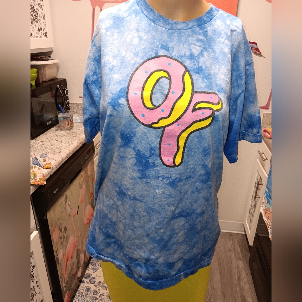 Vintage Tie Dye Odd Future Donut T Shirt M